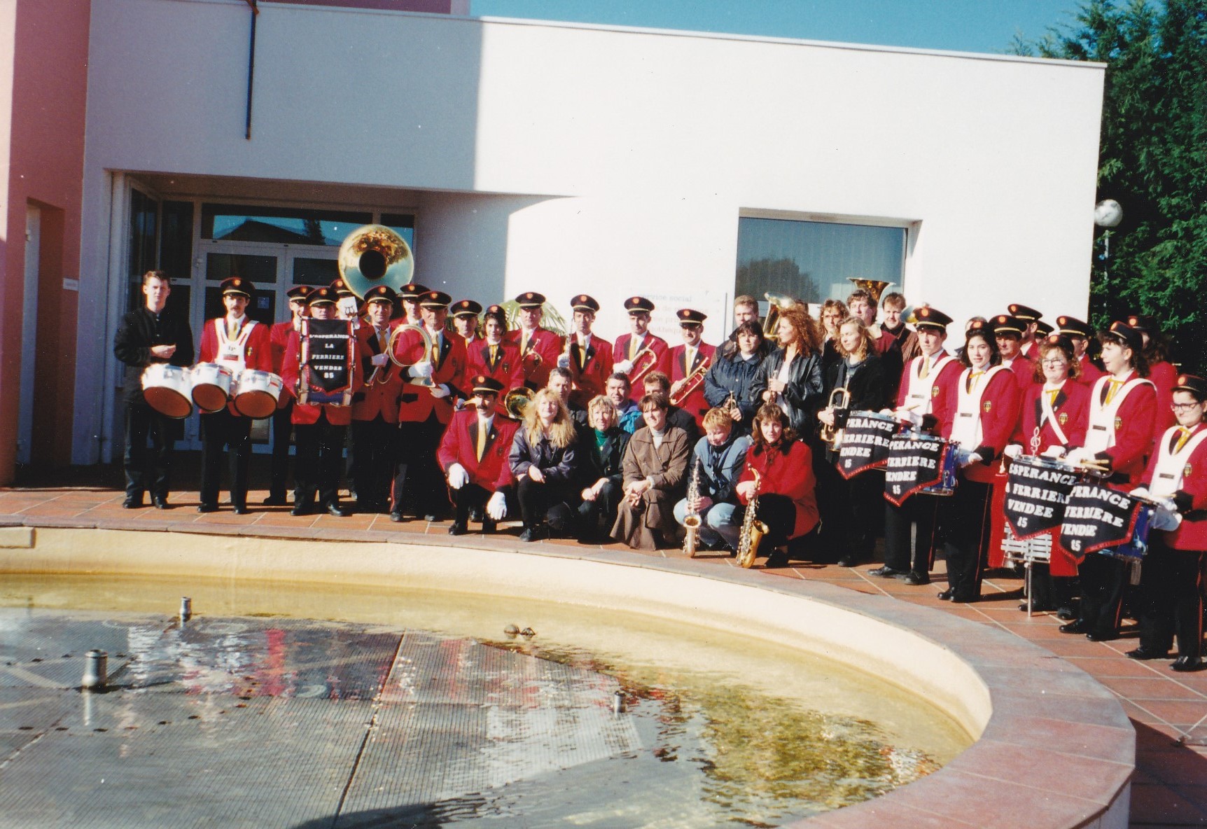 Marching Band l'Espérance La Ferrière - jumelage Wandlitz