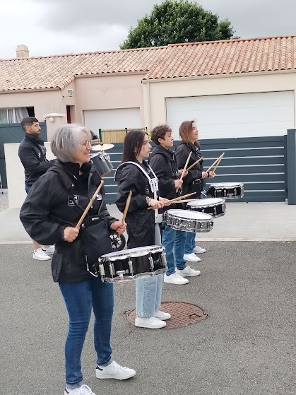 Marching Band l'Espérance La Ferrière - Les percussions